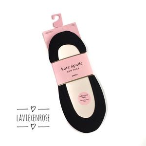 🆕 Kate Spade Black Liner Socks